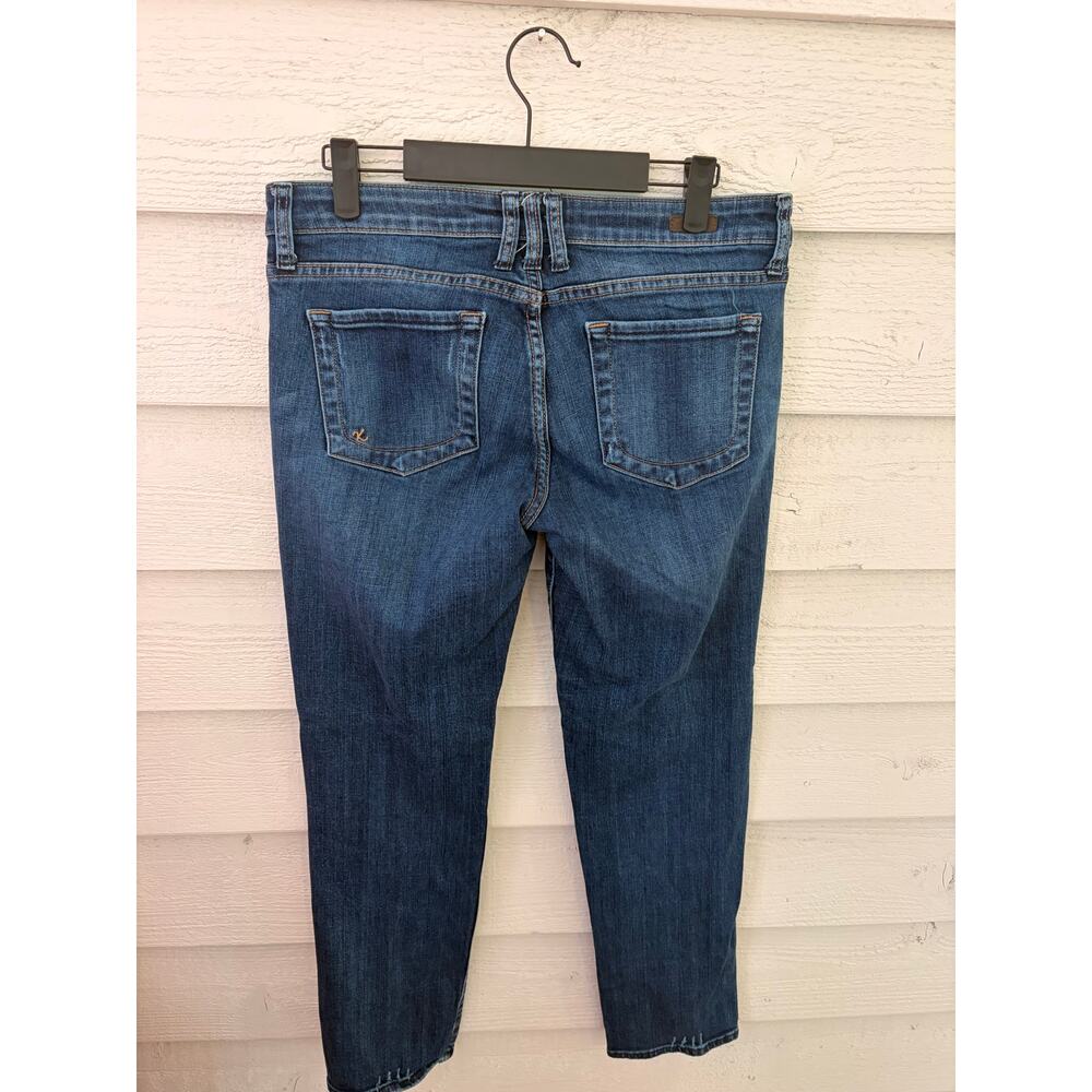 Kut From The Kloth Diana Skinny Jeans Size 6 Dark Wash Distressed Stretch - Picture 11 of 12